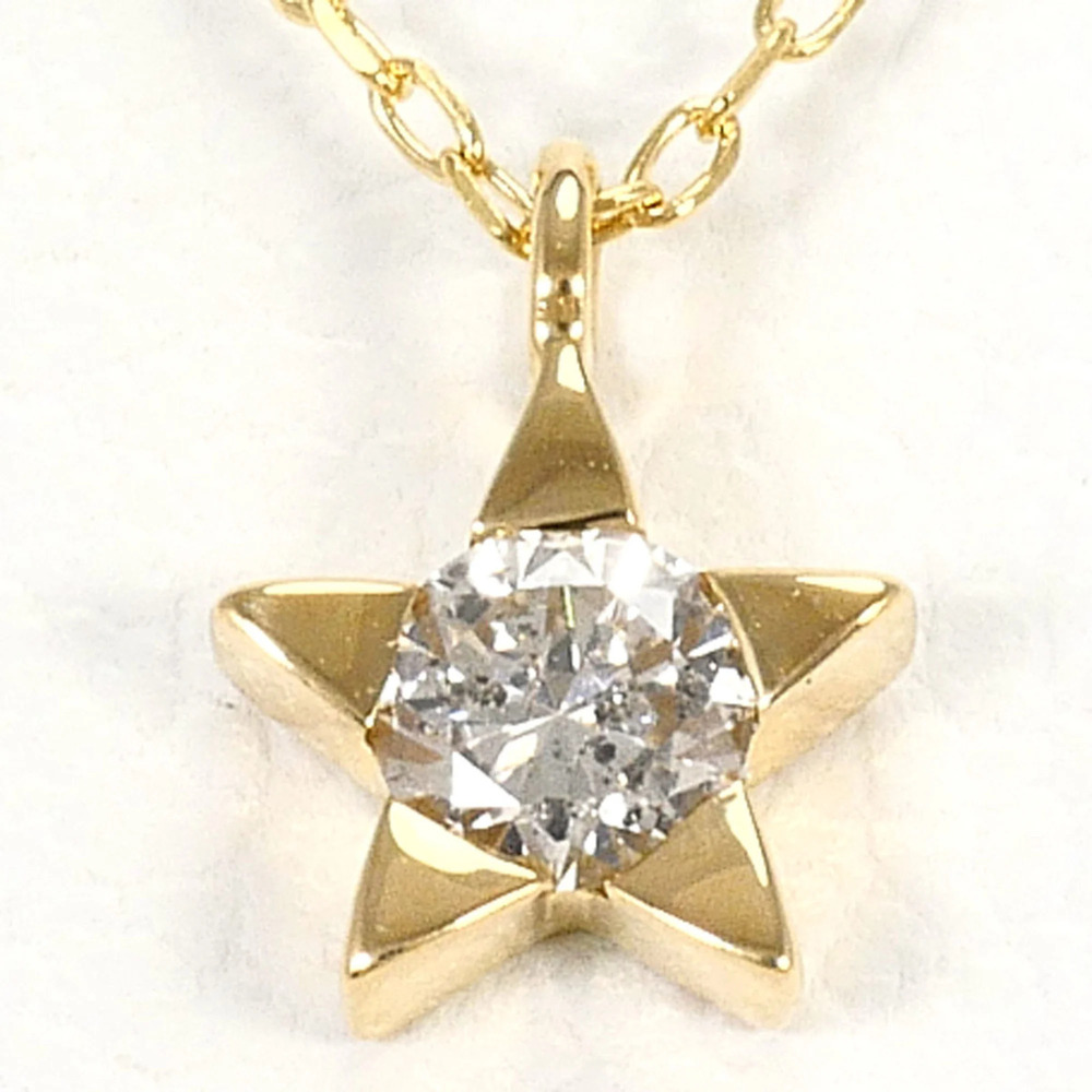 VINTAGE 18k Gold Diamond Necklace